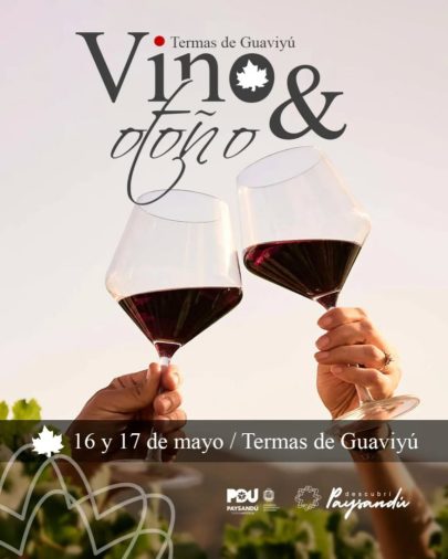 Vinos en Otoño en las Termas de Guaviyú