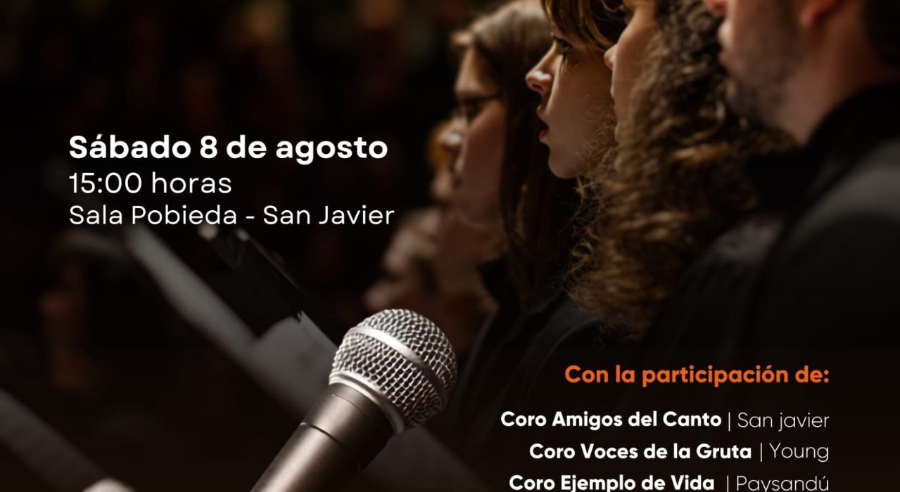 Encuentro de Coros con agrupaciones de la región