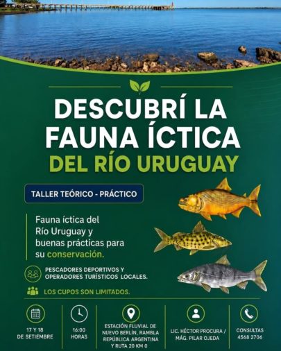Taller de Fauna Íctica del Río Uruguay y Buenas Prácticas para su Conservación