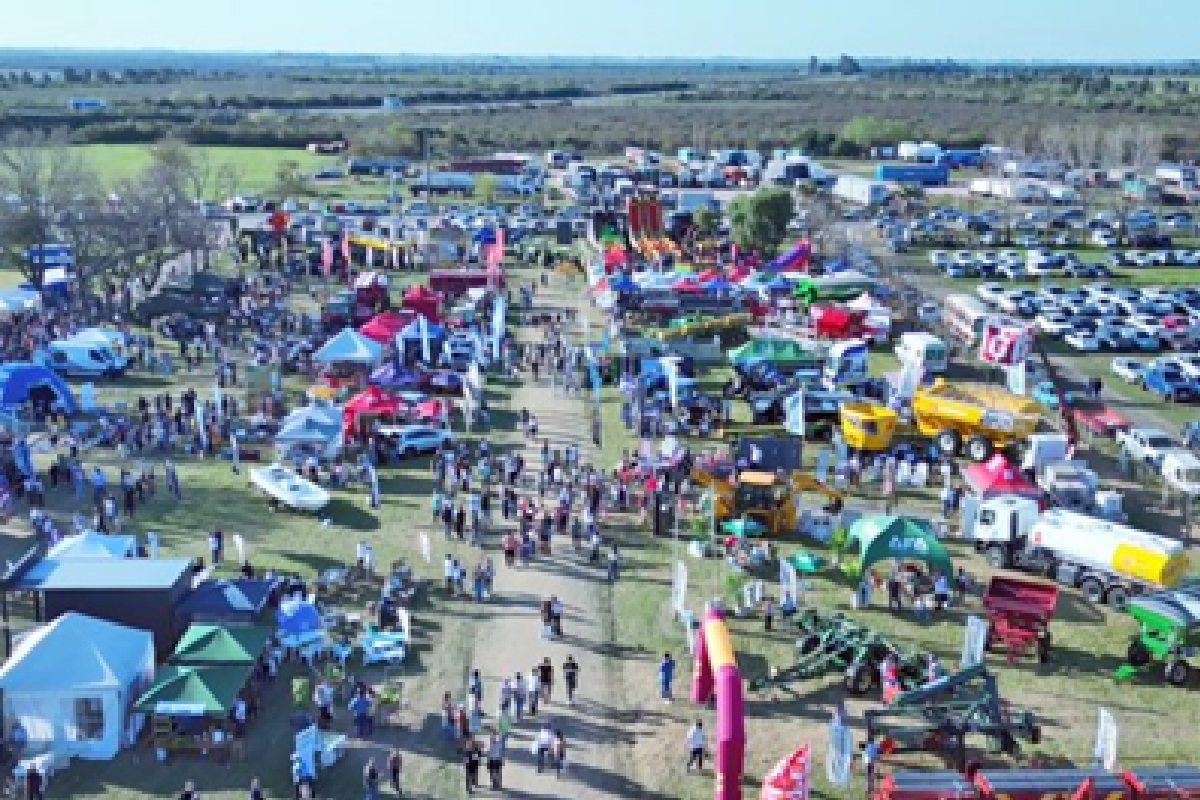 Gualeguaychú prepara una expo rural histórica: más maquinaria, drones, genética y espectáculos