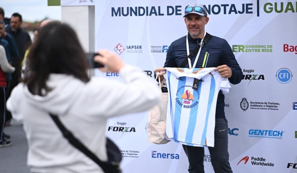 El Mundial de Canotaje ya está en marcha en Gualeguaychú