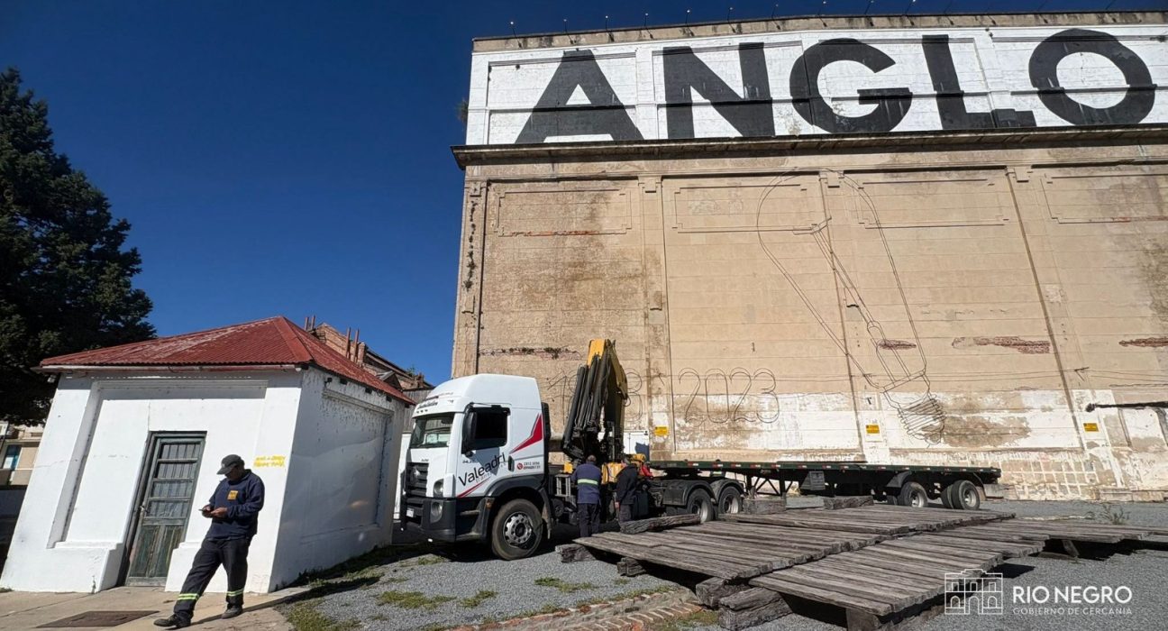 Se reinician las obras de recuperación del muelle histórico del Anglo