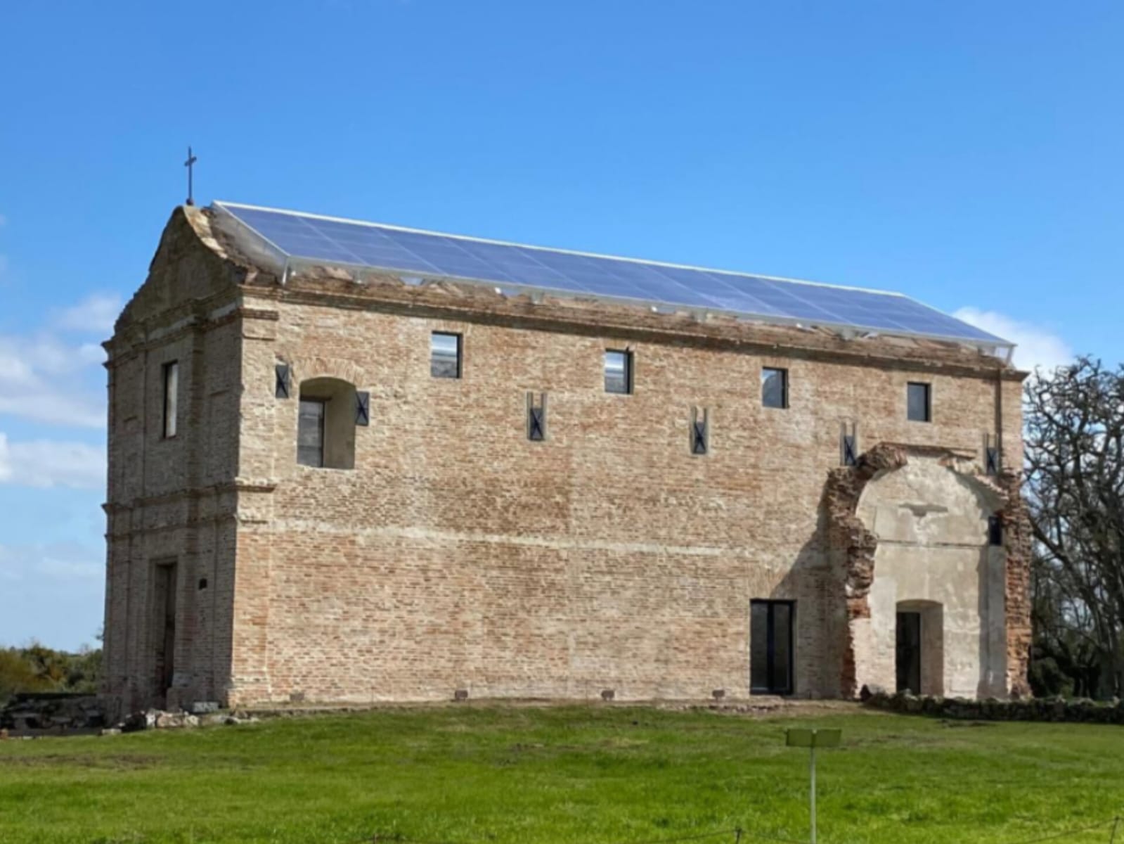 Avanzan las obras de puesta en valor de la Capilla de Belén en Calera de las Huérfanas